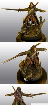 Aragorn - 2008 LA Golden Demon - Gold by Todd Swanson