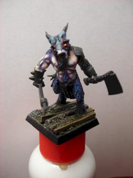 WIP Bestigor Mordheim by Lesthad