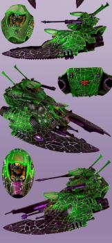 Eldar falcon by HopeRiver