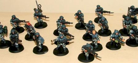 Imperial Guards heavy infantry with special weapons by Tanker