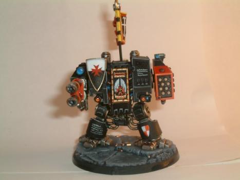 Black Templar Dreadnought by Prockape1