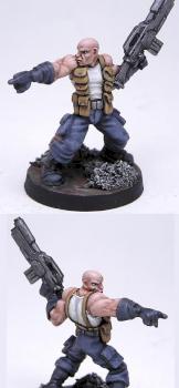 Void 1.1 Veridian Marine Sergeant by chambersofminiatures