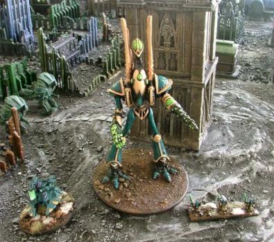 Epic 1/300 Warlock Titan Eldar by mark logue