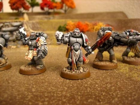 Grey Death Legion Marines by RaynOtisick