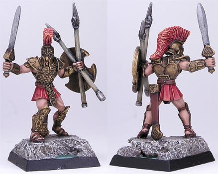 Greek Warrior by chambersofminiatures