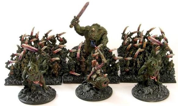 Epic Nurgle Daemons (Warmaster Minis) by mark logue