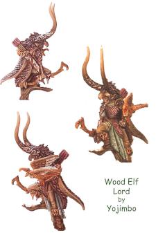 Wood Elf Lord by Yojimbo