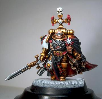 Black Templars High Marshal Helbrecht by Brother Tom