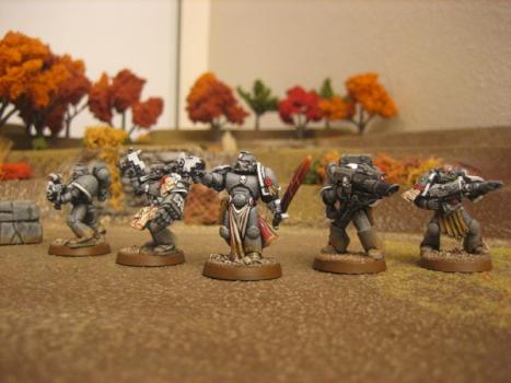 Grey Death Legion Marines by RaynOtisick