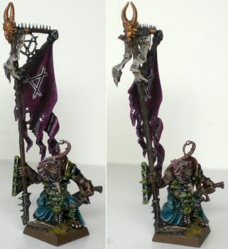 Skaven Battle Standard Bearer by cb_rex