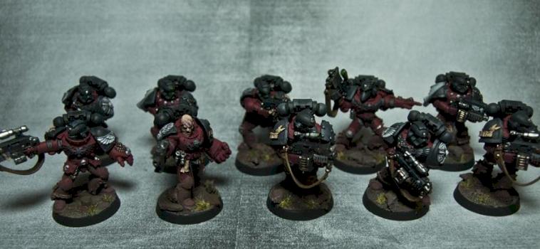 flesh tearers Sternguard Squad by jason