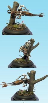 Biker Scout on Speeder Bike by peteh