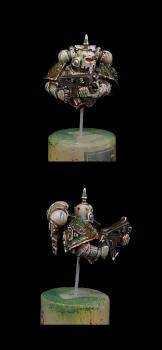 WIP Death Guard Plague Marine test colors by pacmanman