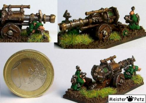 Warmaster Skaven Warplightning Cannon by Meister.Petz