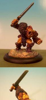 Raging Barbarian  by Reaper Miniatures by smilie23