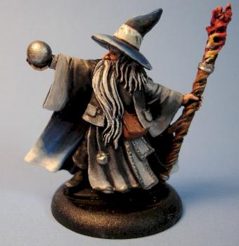 Galladon Greycloak, Wizard by Shoshie