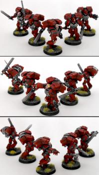 Blood Angels Assault Marines by bushido