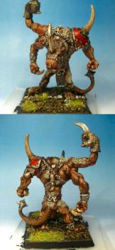 Blood Bowl Rat ogre by leaxe