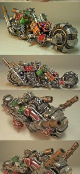 Ork Custom Warbike by puremon