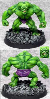 The Hulk (Clay Golem) by darthfoley