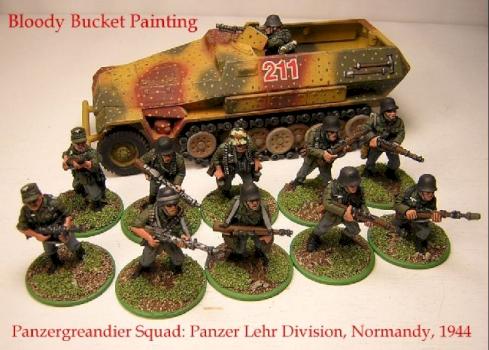 German Panzergrenadier squad by BloodyBucketPainting