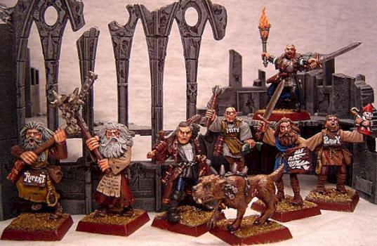 Mordheim Witch Hunter Warband by DeerHeart