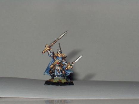 High elf duellist ( front ) by Kurvrath