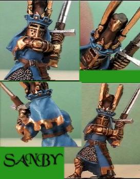 Sir James the Blue knight by Sanby