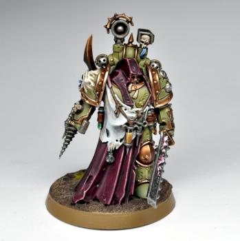 Death Guard - Nauseous Rotbone, the Plague Surgeon by red gobbo