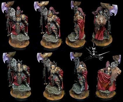 Trajann Valoris Magnetized Heads as Shadowkeepers Warhammer 40K by CroWarGamePainting