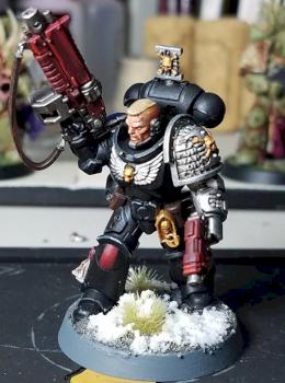 1st Deathwatch Sergeant by SwashBuccaneer