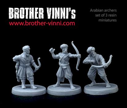 Arabian Archers by Brother Vinni