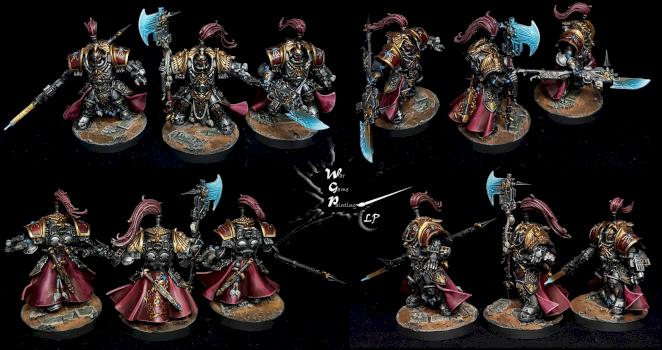 Allarus Custodians Adeptus Custodes Shadowkeepers Commission by CroWarGamePainting