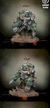 Dark Angels space marine by Ana