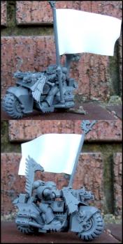 Ravenwing Standard Bearer by Guardsman