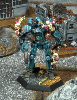 Donegal Guard's Griffin and Marik Battle Armor, Classic Battletech by Captain of the Watch