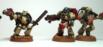 nurgle squad with heavy stubber by macgyver666