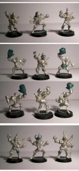 Blood Bowl UNDEAD team CONVERTED ( on ebay soon ) by TyronMagda