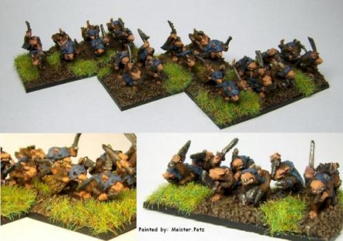 Warmaster Skaven Gutter Runners (10mm) by Meister.Petz