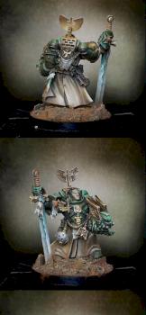 Dark Angels space marine by Ana