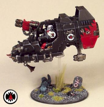 FLESH EATERS Landspeeder, sideshot by Chaplain Desmodus