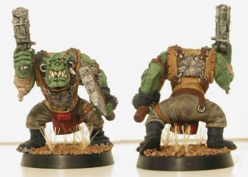 Ork Slugga Boy #2 by Stonebreaker