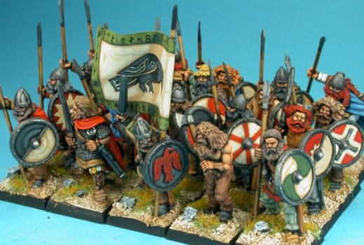 Viking hirdmen unit by Bird