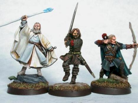 3 LOTR minis by slappingpaint