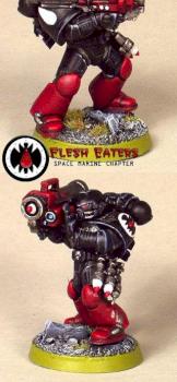 Flesh Eaters tactical marine w/ Missile Launcher by Chaplain Desmodus