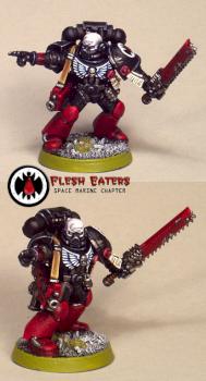 Flesh Eaters tactical sergeant by Chaplain Desmodus