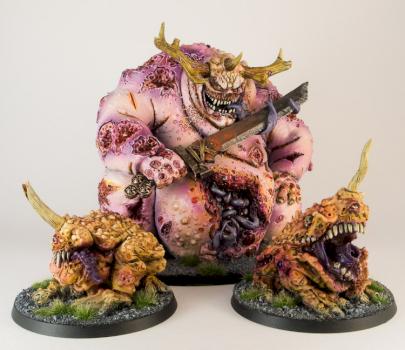 Forgeworld Nurgle Great Unclean One - another angle by Jarrett