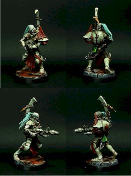 Dark Eldar - Kabalite trueborn by Pazuzu