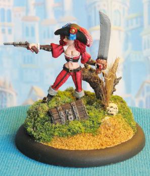 Racquel Blackrose, Female Buccaneer (Chronoscope) 50134 by Cat Dancer