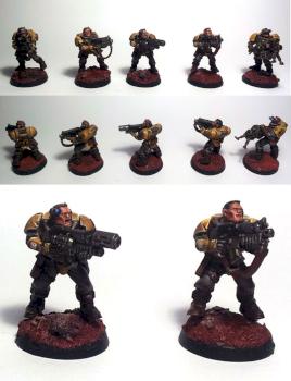 Scouts Imperial Fist by jarak